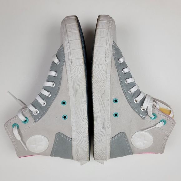 Converse Chuck Taylor All Star Marbled Patch Hi Top Shoes 9 - Picture 13 of 13